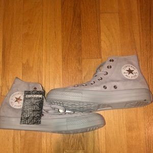 grey rose gold converse